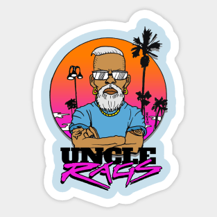 Uncle Rags LA Beach Vibes Sticker